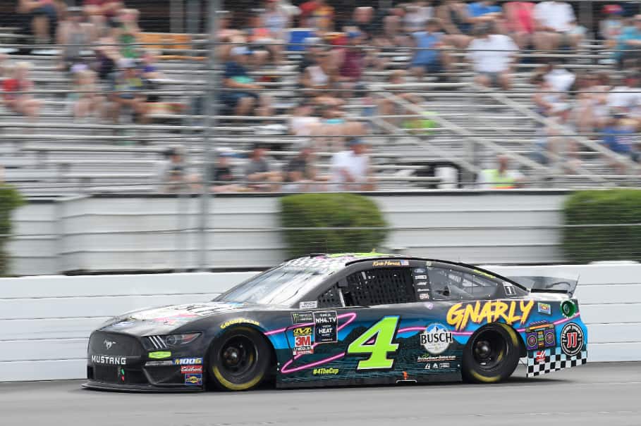 He lost ground on a late restart and could not make it back up, finishing sixth. He lost ground on a late restart and could not make it back up, finishing sixth.